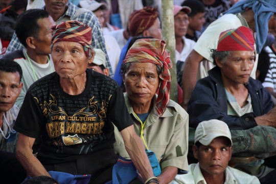Participants au Congrès tribal Dulangan Manobo. Photo Patrick Chesnet