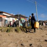 Un des sept points d'eau d'Ankober, ouvert deux fois par jour (matin et après midi).